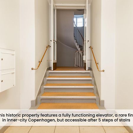 Sanders Monarch - Charming One-Bedroom Apartment With Two Balconies โคเปนเฮเกน ภายนอก รูปภาพ