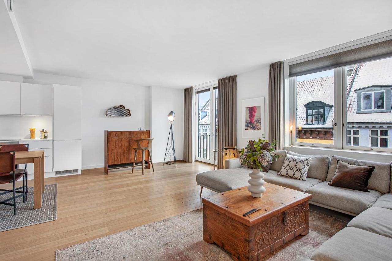 Sanders Monarch - Charming One-Bedroom Apartment With Two Balconies โคเปนเฮเกน ภายนอก รูปภาพ